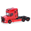 Herpa Scania Topline Hauber 04 6x4 Cavalo Mecânico Vermelho com Detalhes Pretos