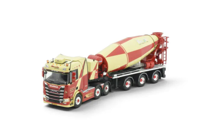 Tekno Scania NGR 3 Eixos Betoneira Mussche Transporte