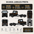 Miniaturizando Brasil - Scania 6x2 Serie 3 - Modelo Exclusivo
