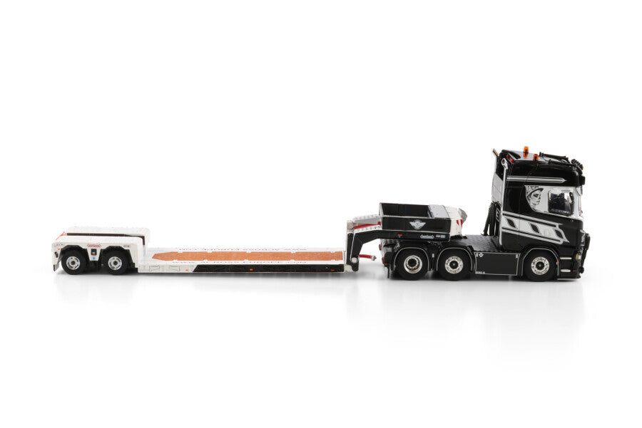 WSI Scania CS Highline 6x2 com Semirreboque Prancha 2 Eixos Euro-PX Beghetto