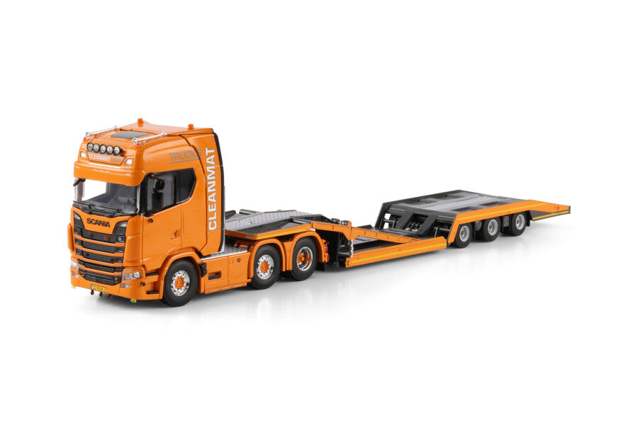 WSI Clean Mat Trucks Scania S Highline CS20H 6x2 Twin Steer Transportador de Caminhões 3 Eixos
