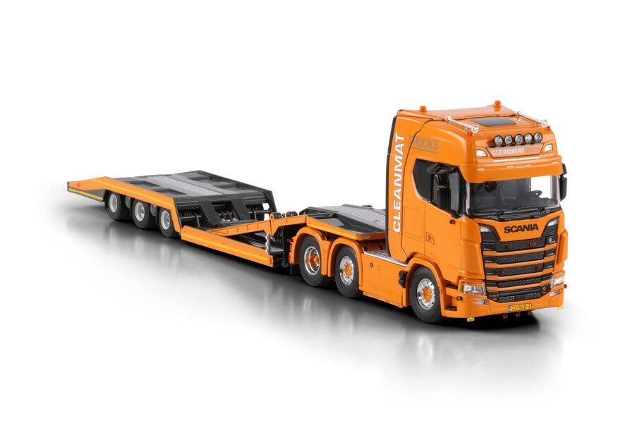 WSI Clean Mat Trucks Scania S Highline CS20H 6x2 Twin Steer Transportador de Caminhões 3 Eixos