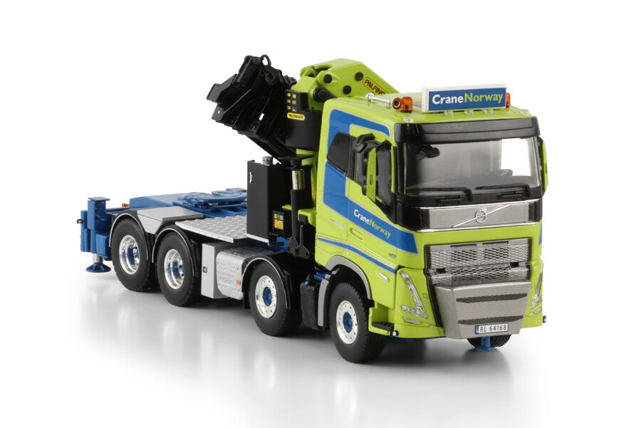 WSI Volvo FH4 8x4 Cavalo Mecânico com Guindaste Palfinger PK92002 SH Crane Norway