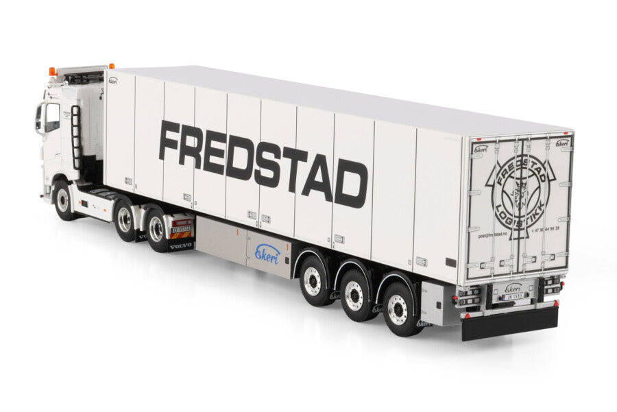 WSI Volvo FH4 6x2 com Semirreboque Baú Frigorífico 3 Eixos Fredstad