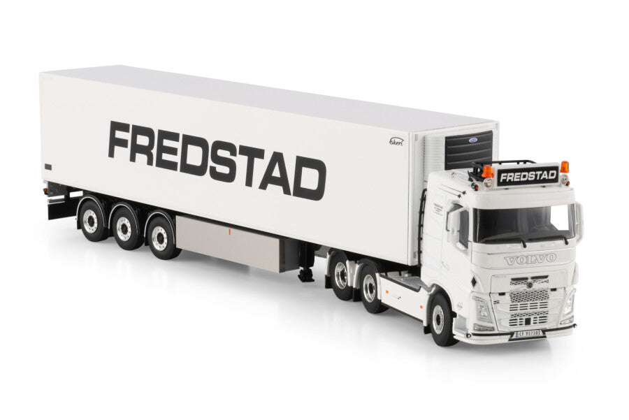 WSI Volvo FH4 6x2 com Semirreboque Baú Frigorífico 3 Eixos Fredstad