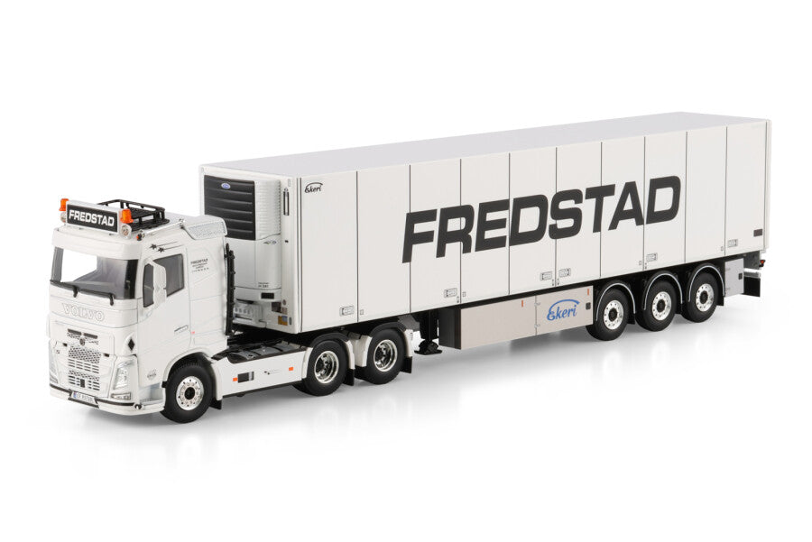 WSI Volvo FH4 6x2 com Semirreboque Baú Frigorífico 3 Eixos Fredstad