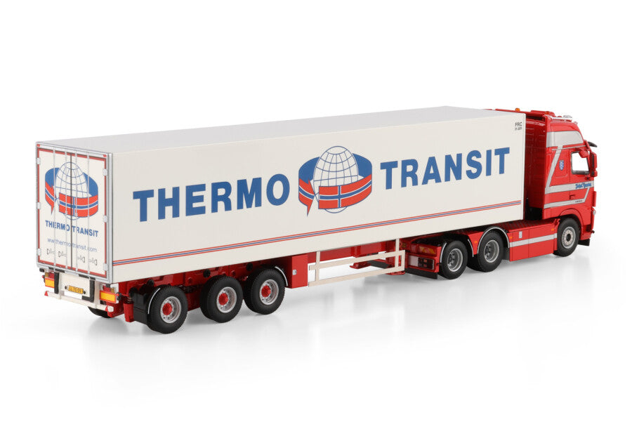 WSI Volvo FH3 Globetrotter XL 6x2 Cavalo Mecânico com Semirreboque Frigorífico 3 Eixos Johs Hansen