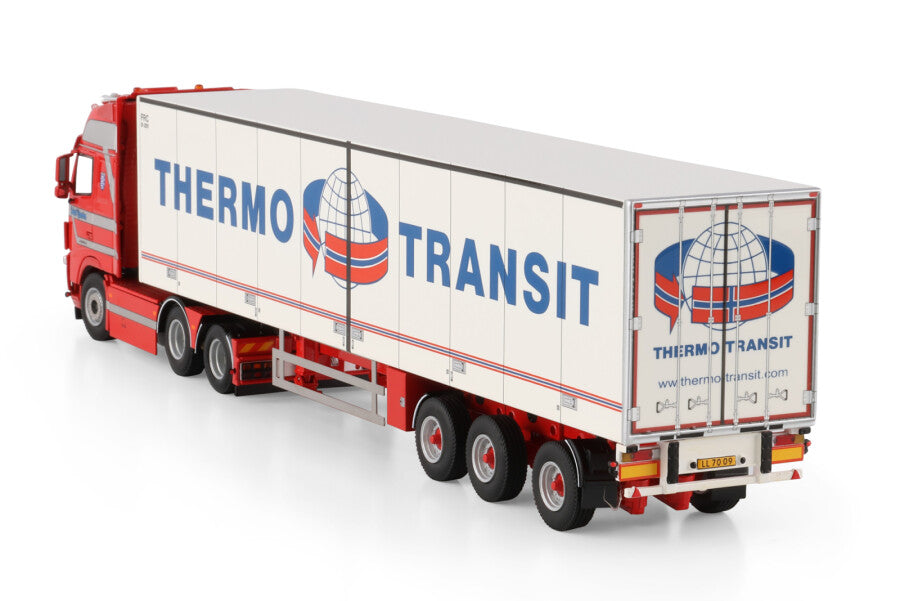 WSI Volvo FH3 Globetrotter XL 6x2 Cavalo Mecânico com Semirreboque Frigorífico 3 Eixos Johs Hansen