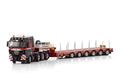WSI MAN TGX XLX Euro 6c Facelift 8x4 com Prancha Baixa Manoovr 6 Eixos Mammoet