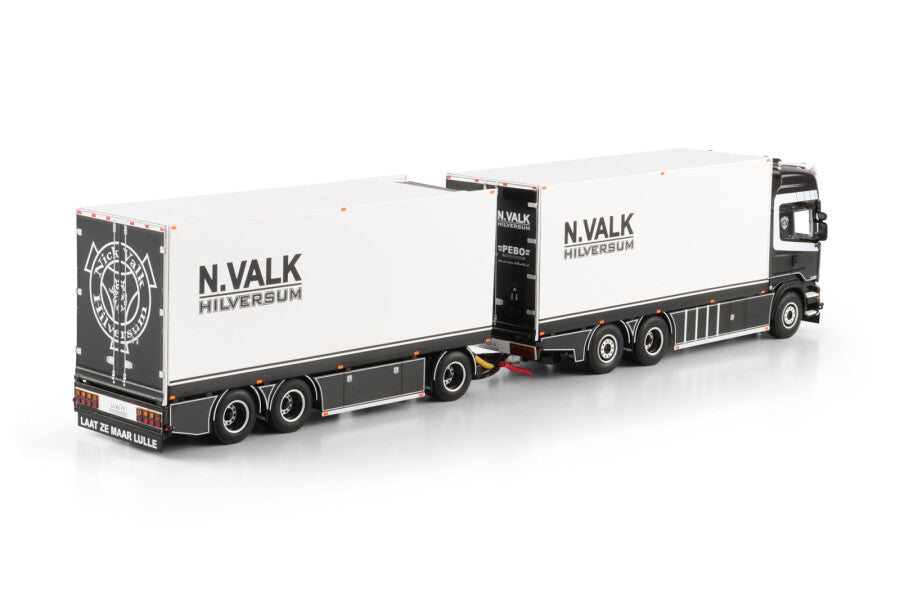WSI Scania Streamline Topline Nick Valk Cavalo Mecânico com Semirreboque Frigorífico 6 Eixos