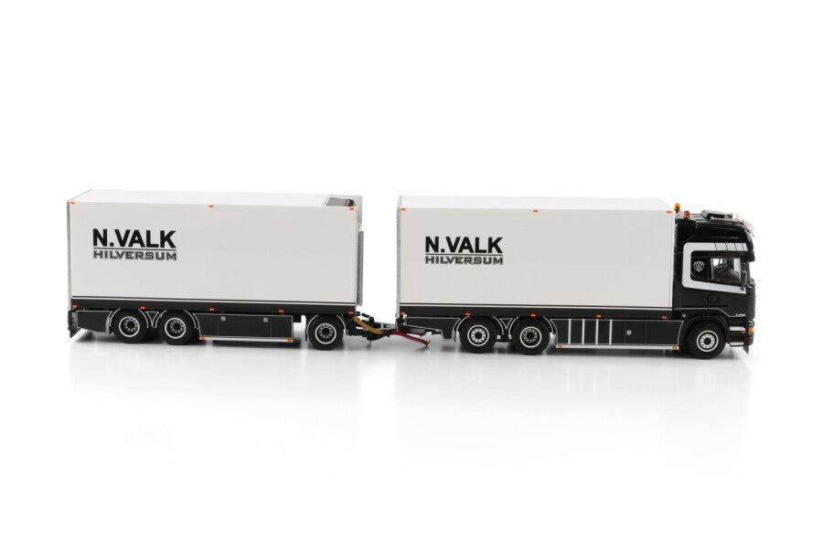 WSI Scania Streamline Topline Nick Valk Cavalo Mecânico com Semirreboque Frigorífico 6 Eixos