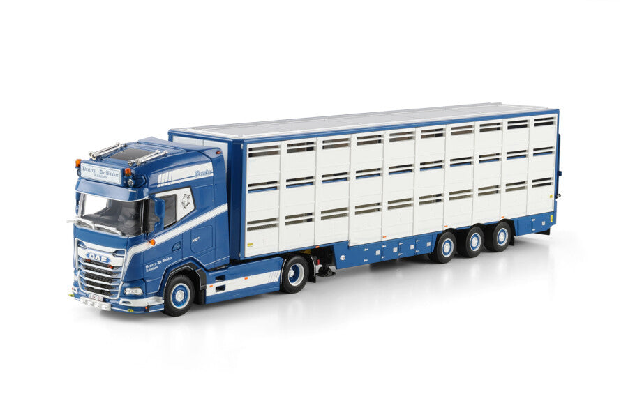 WSI Peeters de Bakker DAF XG+ MY25 4x2 Semirreboque Gado 3 Eixos