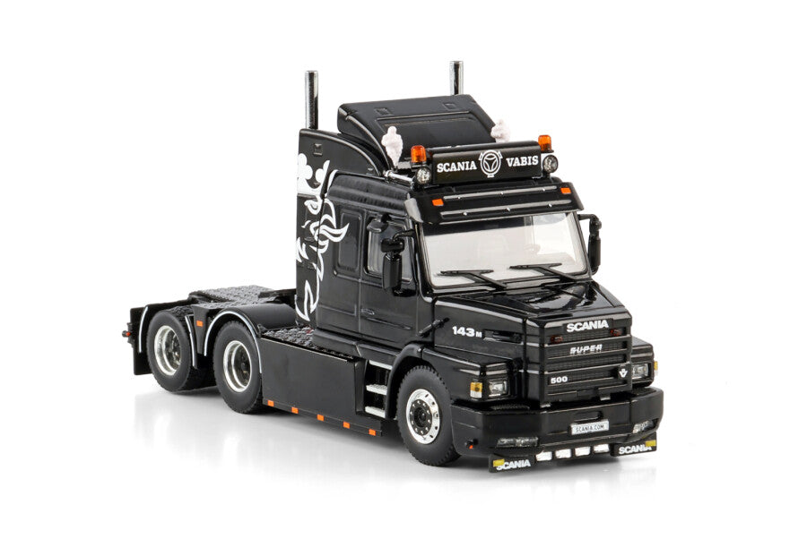 WSI Scania 143M Torpedo 6x2 Cavalo Mecânico Premium Preto