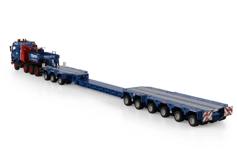 WSI Seeland Scania 3-Series 8x4 Scheuerle Intercombi Prancha 8 Eixos