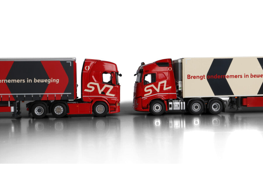WSI SVZ Scania S Highline CS20H 6x2 Semirreboque Sider 3 Eixos