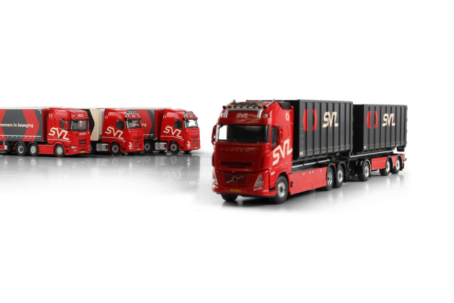 WSI SVZ Scania S Highline CS20H 6x2 Semirreboque Sider 3 Eixos