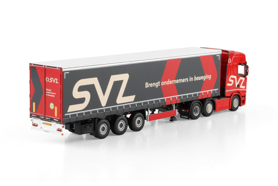 WSI SVZ Scania S Highline CS20H 6x2 Semirreboque Sider 3 Eixos