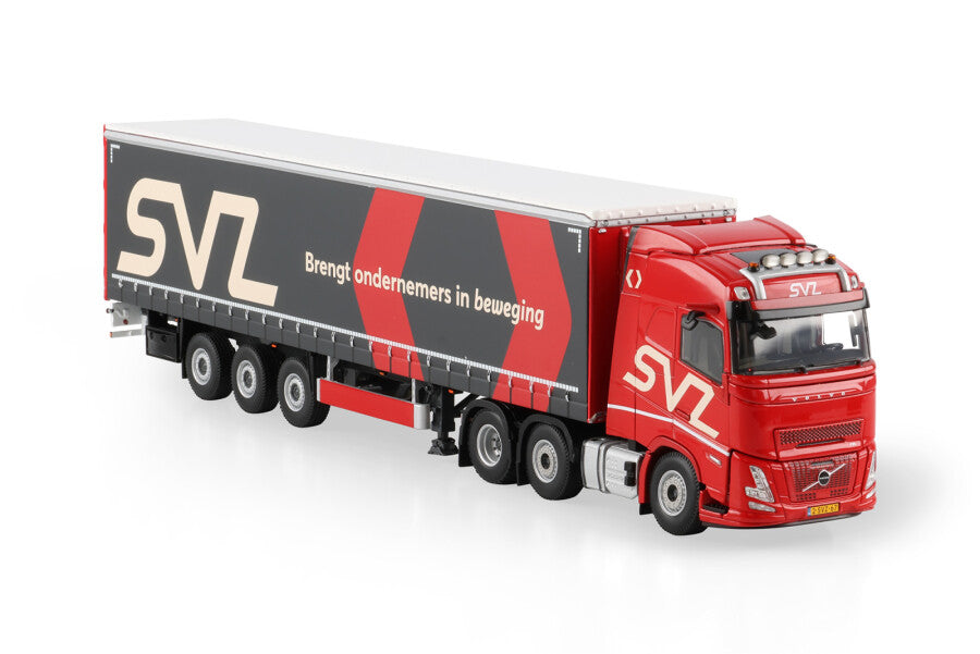 WSI Volvo FH Aero Globetrotter 6x2 Cavalo Mecânico com Semirreboque Sider 3 Eixos SVZ