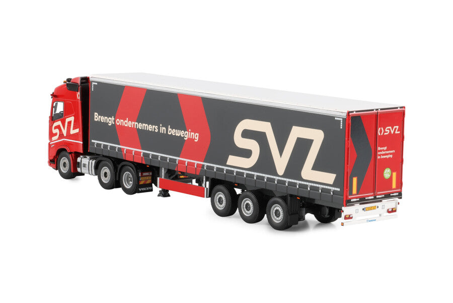 WSI Volvo FH Aero Globetrotter 6x2 Cavalo Mecânico com Semirreboque Sider 3 Eixos SVZ