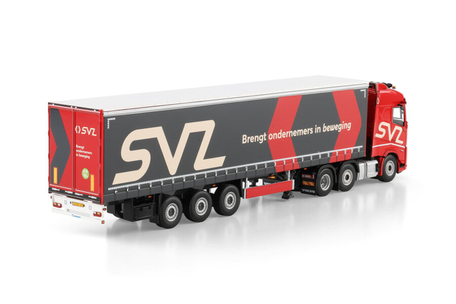 WSI Volvo FH Aero Globetrotter 6x2 Cavalo Mecânico com Semirreboque Sider 3 Eixos SVZ