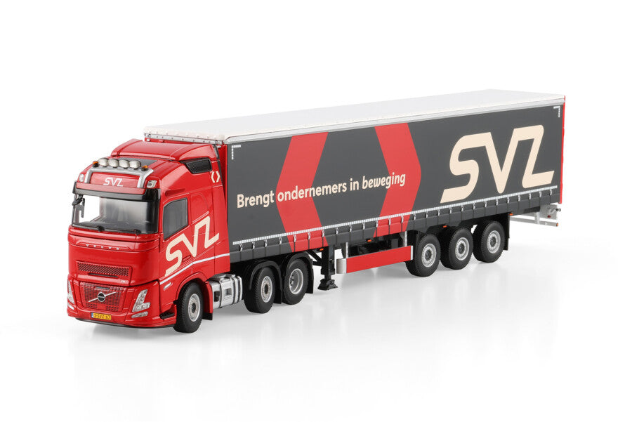 WSI Volvo FH Aero Globetrotter 6x2 Cavalo Mecânico com Semirreboque Sider 3 Eixos SVZ