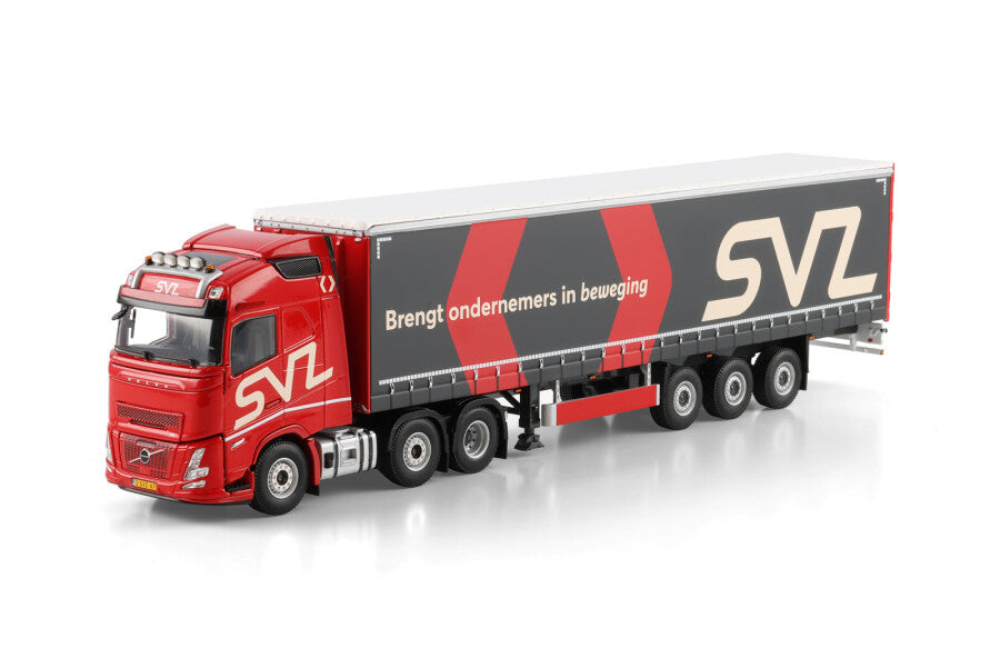 WSI Volvo FH Aero Globetrotter 6x2 Cavalo Mecânico com Semirreboque Sider 3 Eixos SVZ
