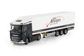 WSI DAF XG MY25 6x2 Cavalo Mecânico com Semirreboque Baú Van Rooijen Logistiek
