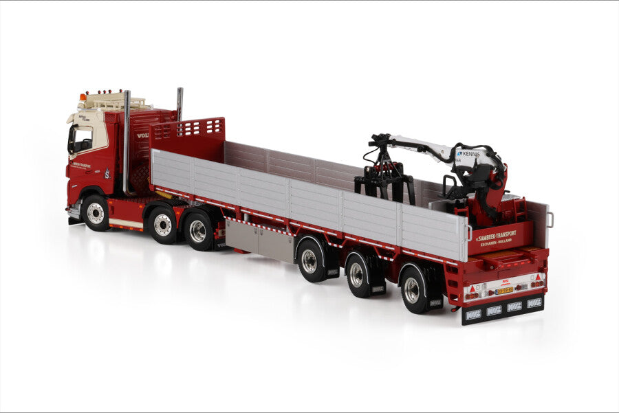 WSI Volvo FH5 MY2024 6x2 com Semirreboque Basculante 3 Eixos Van Sambeek