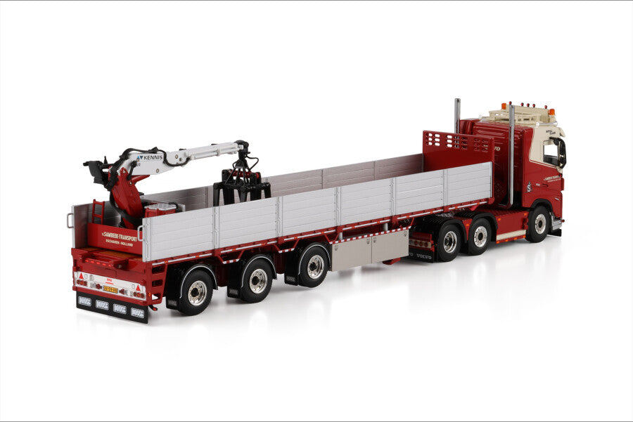 WSI Volvo FH5 MY2024 6x2 com Semirreboque Basculante 3 Eixos Van Sambeek