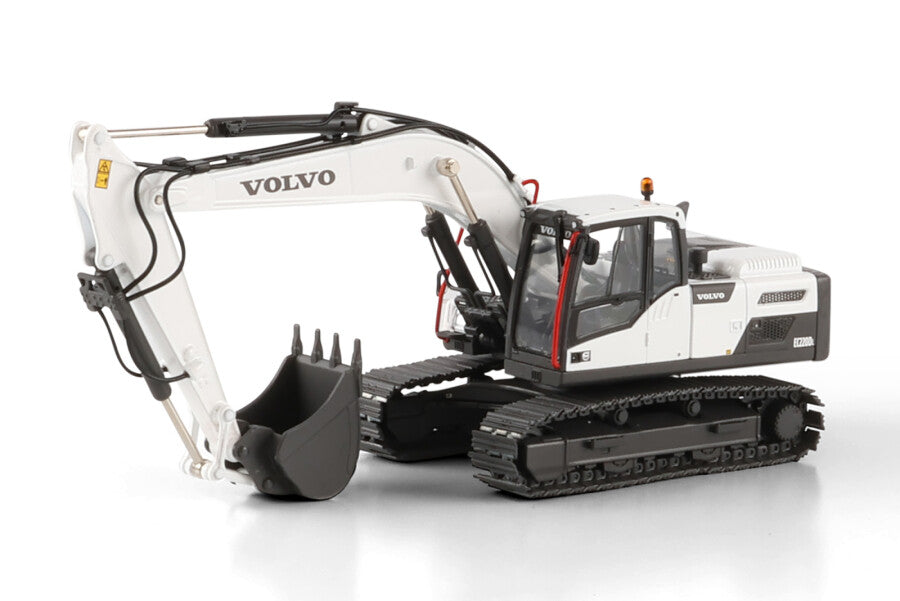 WSI Volvo EC 220D Escavadeira de Esteira Branca Linha Premium