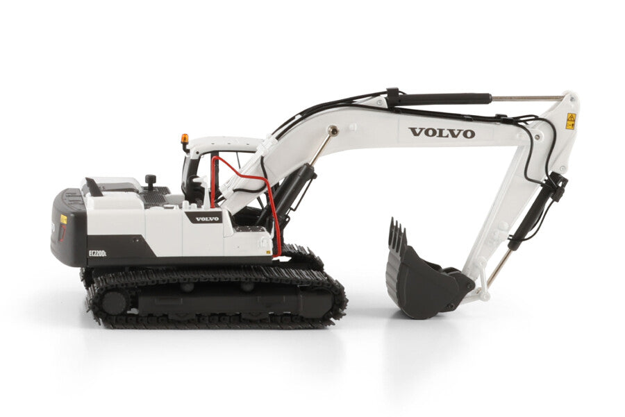 WSI Volvo EC 220D Escavadeira de Esteira Branca Linha Premium